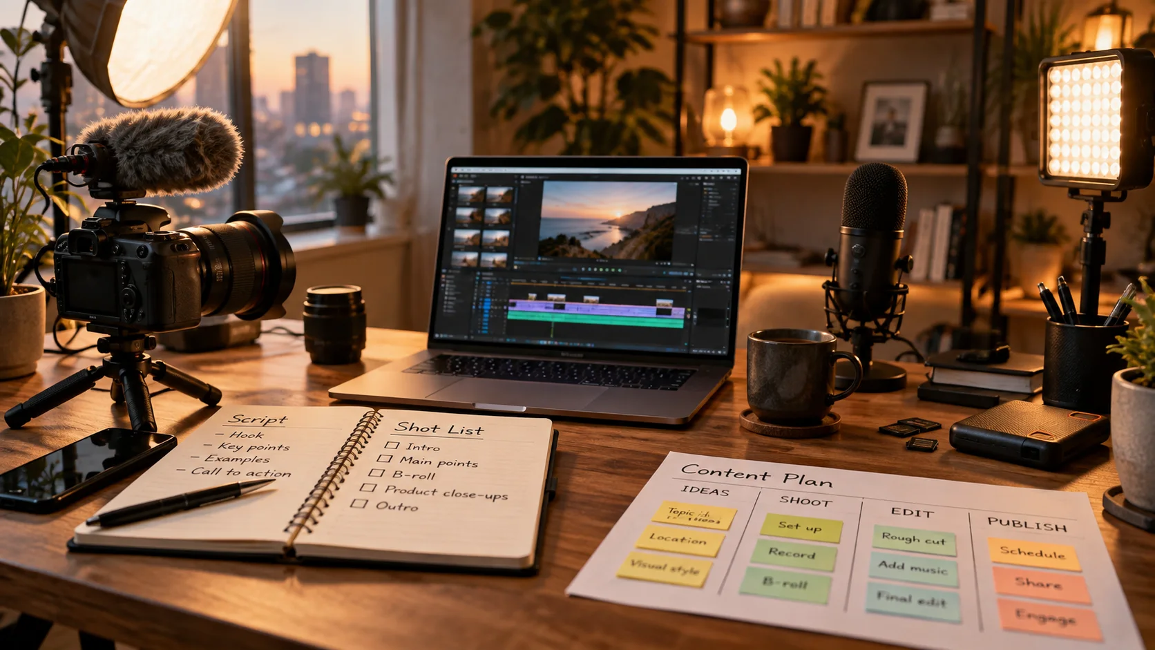 Creative media and content production services