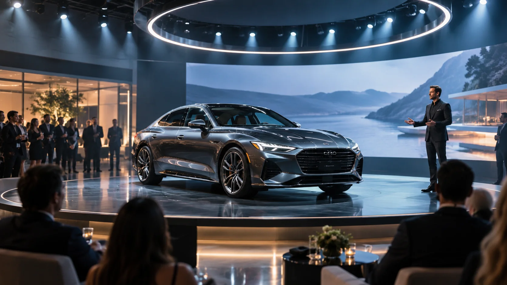 Automobile product launch event